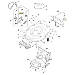 Housing Assembly for Stihl RM 253.3 T