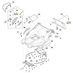 Housing Assembly for Stihl RM 453.3 V