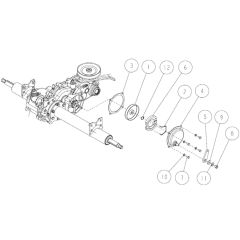 Transmission Assembly -1 for OREC RM88 Mower