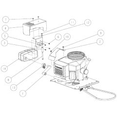 Engine Assembly for OREC RM88 Mower