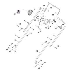 Handle for Stihl RMA 235.1