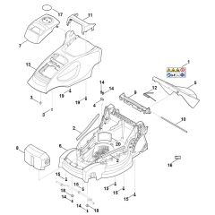 Stihl RMA 235.1 Mower Housing