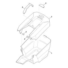 Grass Catcher Bag for Stihl RMA 235.1