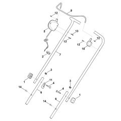 Handle for Stihl RMA 239.1