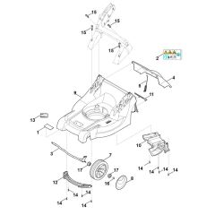 Front Axle Housing for Stihl