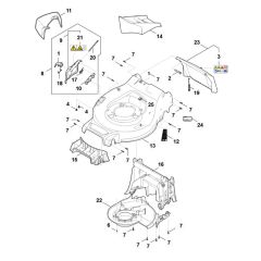 Stihl RMA 243.3 Housing