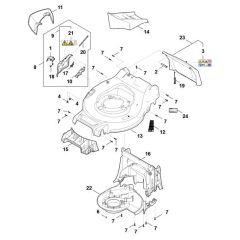 Housing Assembly for Stihl RMA 248.3