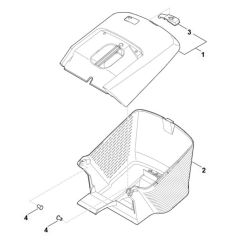 Grass Catcher Bag for Stihl Mower