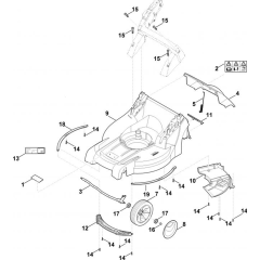 Front Axle Housing for Stihl