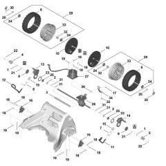 Drive Assembly for Stihl RMA 756.0 V
