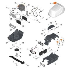 Engine & Blade Assembly