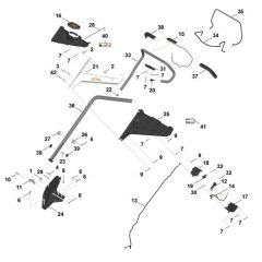 Handle Assembly for Stihl