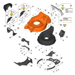 Housing-1 Assembly for Stihl