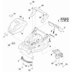 Stihl RME 443.0 Housing