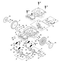 Lower Housing for Stihl RMI 422.2