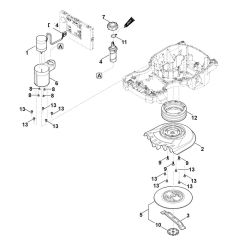 Mowing Deck for Stihl RMI 422.2