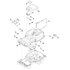 Housing Upper Part for Stihl Mower