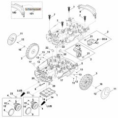 Lower Housing for Stihl RMI 632.0 C