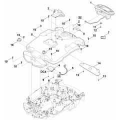 Upper Housing for Stihl RMI 632.0 PC