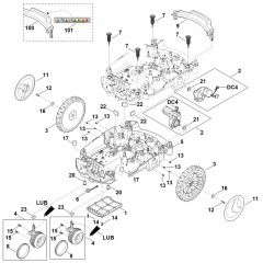 Lower Housing for Stihl RMI 632.0 PC