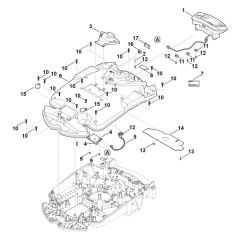 Housing Upper Part for Stihl