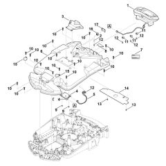 Housing Upper Part for Stihl Mowers