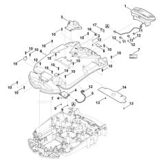 Housing Upper Part for Stihl Mowers