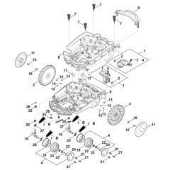 Lower Housing for Stihl RMI 632.1 P