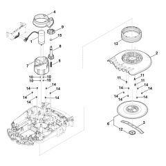 Mowing Deck for Stihl RMI 632.1 P