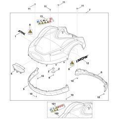 Stihl RMI 632.1 PC Machine Cover