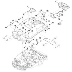 Housing Upper Part for Stihl Mowers