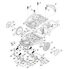 Lower Housing Chassis for Stihl