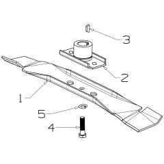 Blade Assembly for Morrison Mower