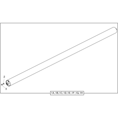 Roller Tube Kit for Belle