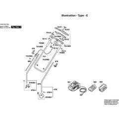 Lawnmower Assembly for Bosch Rotak