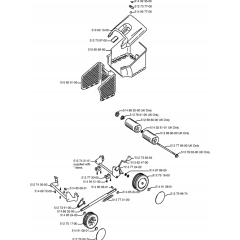 Wheels and Tyres for Husqvarna 43