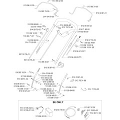 Handle and Controls for Husqvarna