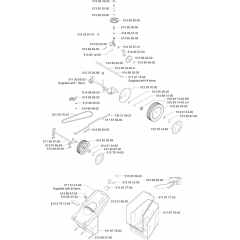 Wheels and Tyres for Husqvarna 49