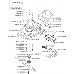 Frame Assembly for Husqvarna Royal 50