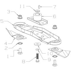 Blade Assembly for Masport Mower