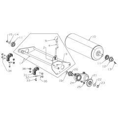 Roller Assembly for Masport RR21SP
