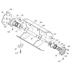Drum Assembly for Wacker RSS800A
