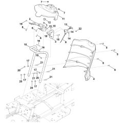 Dashboard for Stihl RT 4097.1 SX