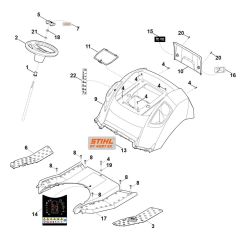 Cover for Stihl RT 4097.1 SX