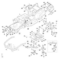 Frame for Stihl RT 6112.1 ZL