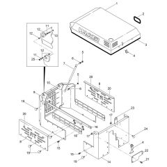 Front Frame for Wacker RT560