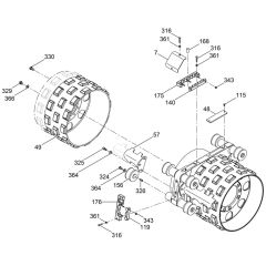 Rear Drum Assembly for RT560