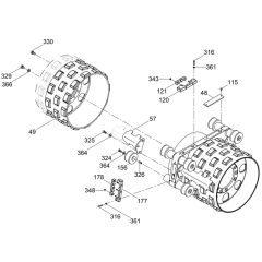 Front Drum Assembly for RT560