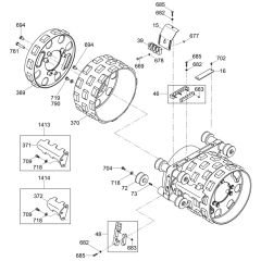 Front Drum Assembly for RTKx-SC3