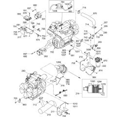 Engine Assembly for Wacker RTL82-SC3